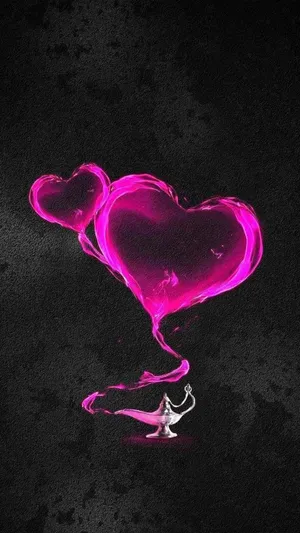 Lg G4 Pink Heart Wallpaper