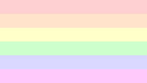 Lgbt Pastel Rainbow Flag Wallpaper