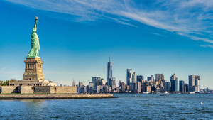 Liberty Island New York Computer Wallpaper