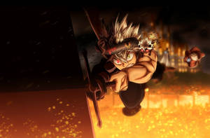 Liebe Black Clover Anime Asta's Sword Wallpaper