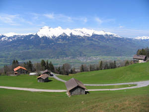 Liechtenstein Mauren Town Wallpaper