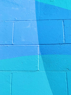 Light Blue Brick Wall Wallpaper