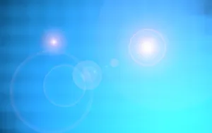Light Blue Flare Wallpaper