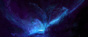 Light Blue Galaxy Wallpaper