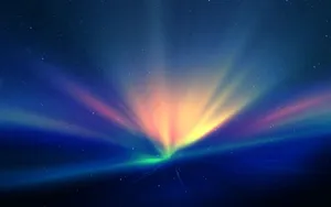 Light Blue Rays Wallpaper
