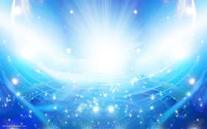 Light Blue Sparkling Abstract Art Wallpaper