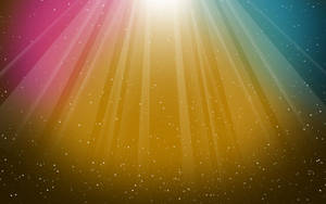 Light Color Rays In Space Wallpaper