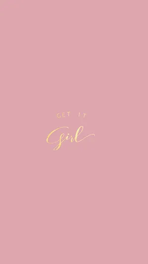 Light Pink Aesthetic Motivational Wallpaper