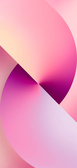 Light Pink Art Iphone 13 Pro Wallpaper