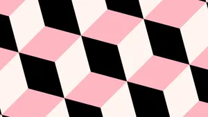 Light Pink Cubes Wallpaper