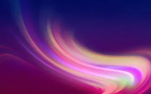 Light Rainbow Color Wave Wallpaper