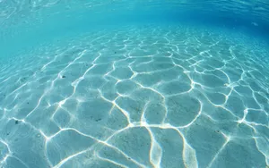 Light Reflection On Shallow Water Wallpaper
