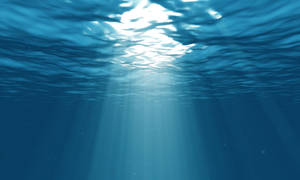 Light Seeping Underwater Wallpaper
