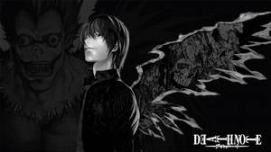 Light Yagami Death Note Cover Wallpaper