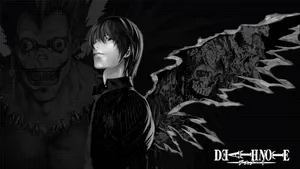 Light Yagami Death Note Cover Wallpaper