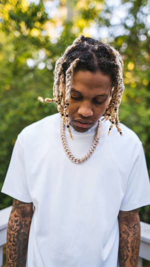 Lil Durk Gold Chains Wallpaper