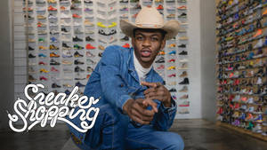 Lil Nas X Sneaker Shopping Wallpaper