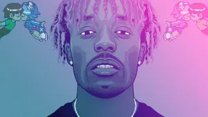 Lil Uzi Vert Music Cover Art Wallpaper