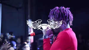 Lil Uzi Vert On Stage Wallpaper