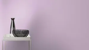 Lilac Color Black Vase Wallpaper