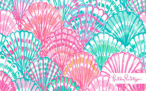 Lilly Pulitzer Seashells Wallpaper