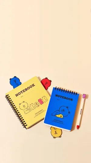 Line Friends Notebooks Wallpaper
