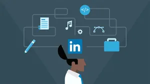 Linkedin Mind Feed Art Wallpaper