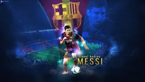 Lionel Andres Messi Art Wallpaper