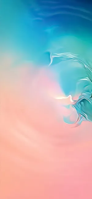 Liquid Color Art Galaxy S10 Plus Wallpaper