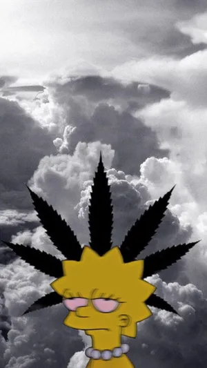 Lisa Simpson Stoner Wallpaper