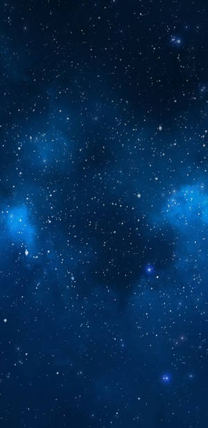 Lit Up Dark Blue Sky Wallpaper