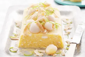 Litchi And Cake Wallpaper