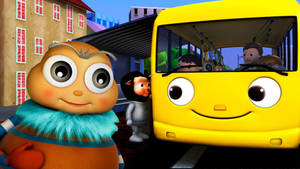 Little Baby Bum Bus Ride Wallpaper