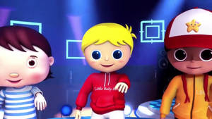 Little Baby Bum In Disco Lights Wallpaper