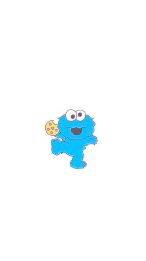 Little Baby Cookie Monster Wallpaper