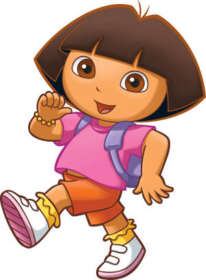 Little Girl Dora The Explorer Wallpaper