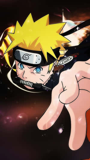 Little Naruto Goes On A Big Adventure Wallpaper