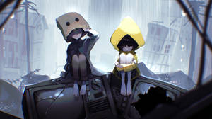 Little Nightmares Mono And Six Anime Wallpaper