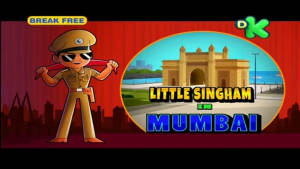 Little Singham In Mumbai Wallpaper