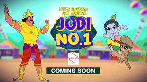 Little Singham Jodi Teaser Poster Wallpaper