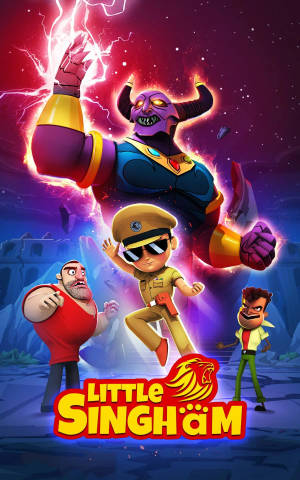 Little Singham Video Game Poster Wallpaper