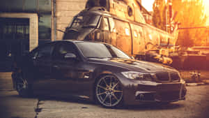 Live Car Bmw 3 At Golden Hour Wallpaper