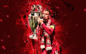 Liverpool 4k Championship Cup Wallpaper