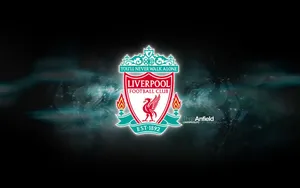 Liverpool Fc Cool Galactic Glitch Wallpaper
