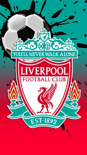 Liverpool Fc Creative Artwork Wallpaper