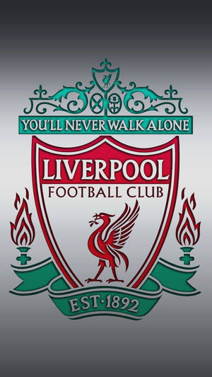 Liverpool Fc Green And Red Classic Wallpaper