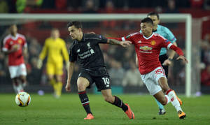 Liverpool Midfielder Phillippe Coutinho Wallpaper