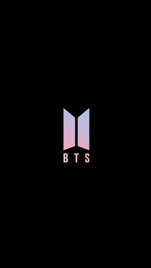 Lockscreen Bts Purple Logo Wallpaper