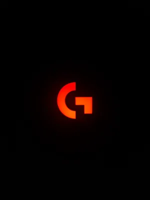 Logitech Black And Red Gaming Wallpaper