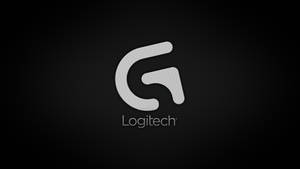 Logitech Logo Grey Wallpaper